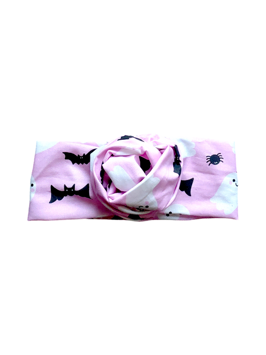 BETTY BOO BANDS™ WIRED HEADWRAP | Ghost & Bats | Pink