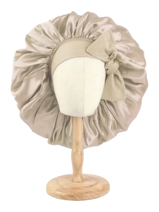 BETTY BOO HAIR BONNETS | Satin Latte Brown