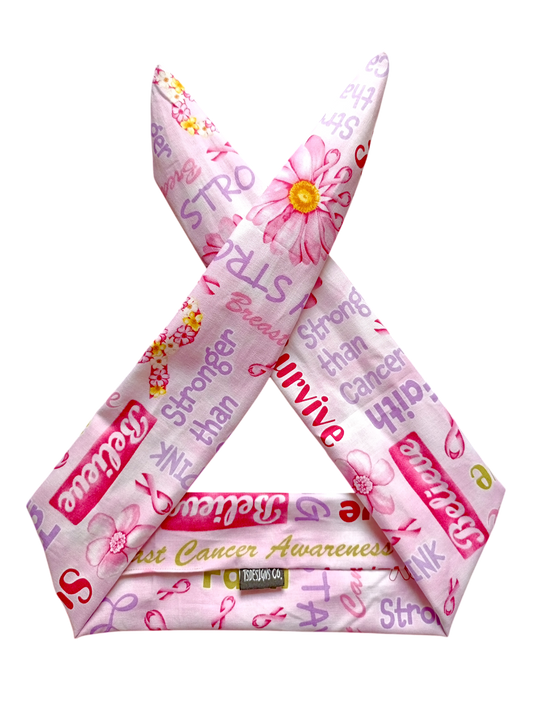 BETTY BOO BANDS™ WIRED HEADWRAP | Breast Cancer Awareness