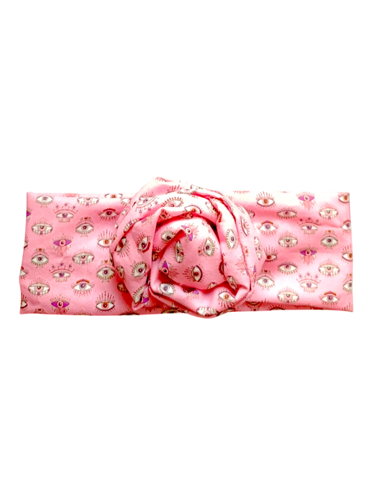 BETTY BOO BANDS™ WIRED HEADWRAP | Spiritual Third Eyes | Pink