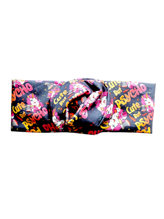 BETTY BOO BANDS™ WIRED HEADWRAP | 18+ Swear Band | Unicorn | Cute But Psycho