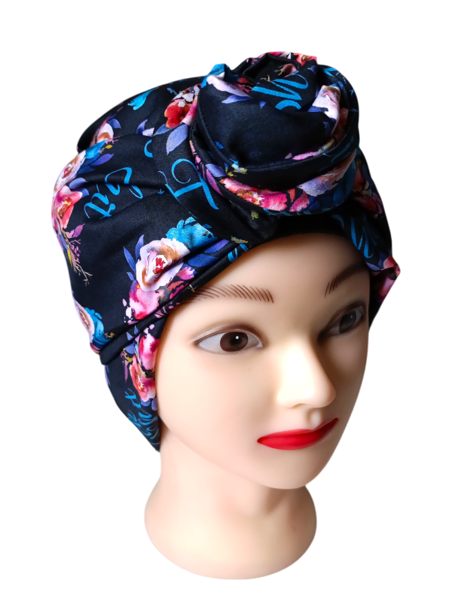 BETTY BOO WIRED TURBAN WRAP | Swear | F*ck This Sh*t | Blue