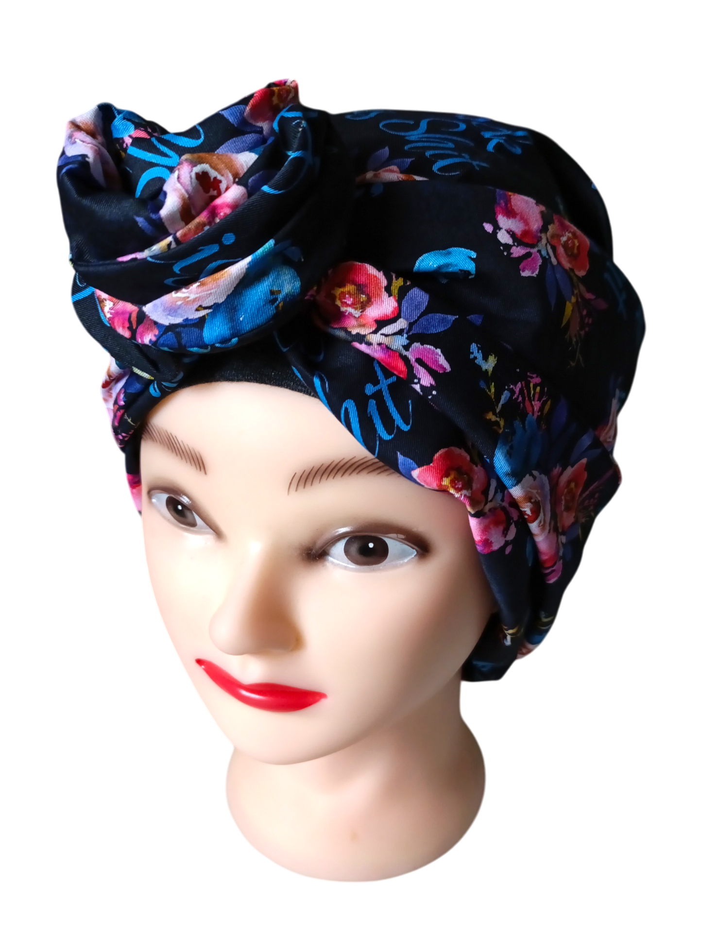 BETTY BOO WIRED TURBAN WRAP | Swear | F*ck This Sh*t | Blue