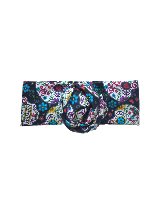 BETTY BOO BANDS™ WIRED HEADWRAP | Day of the Dead | Black