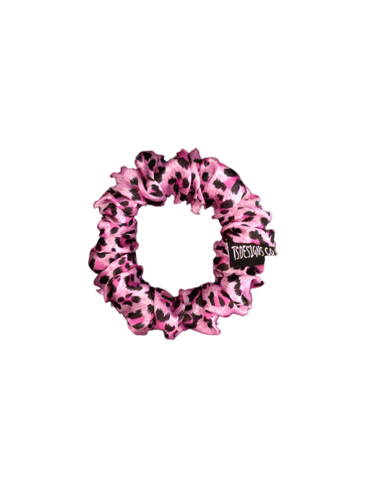 XS Satin Leopard | Pink
