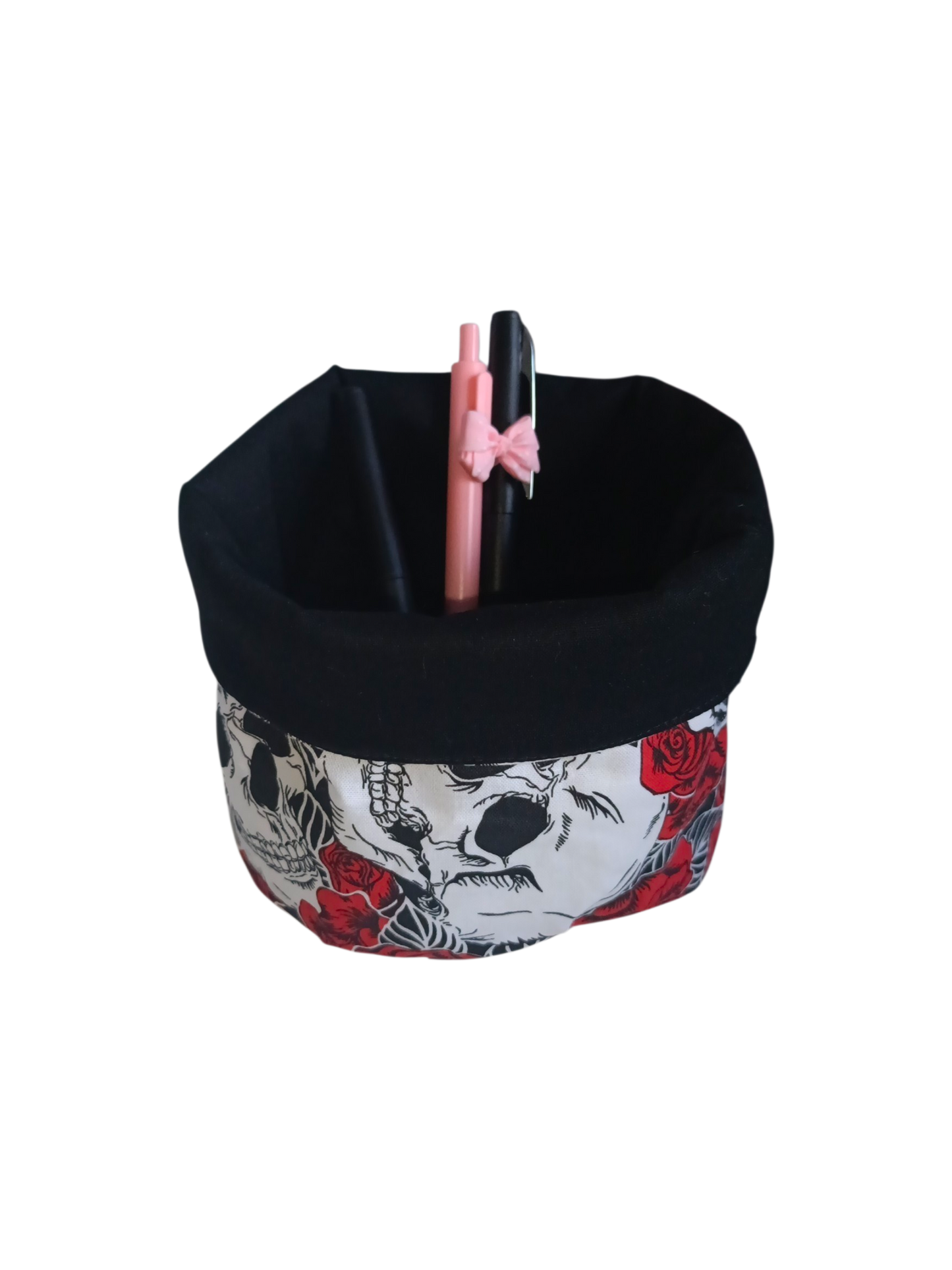 VANITY BUCKET ORGANISERS | Skulls & Roses