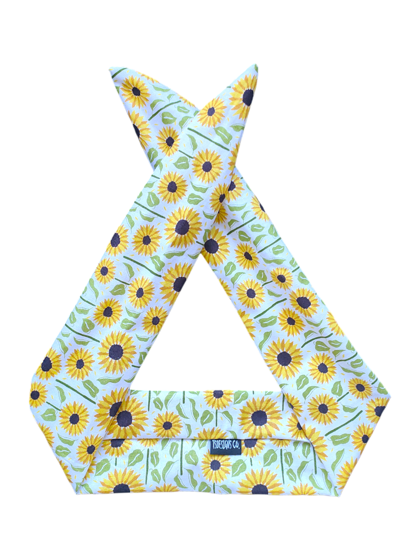 BETTY BOO BANDS™ WIRED HEADWRAP | Sunflower with Stalks