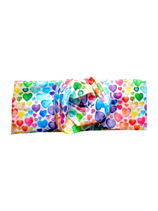 BETTY BOO BANDS™ WIRED HEADWRAP | Hearts | Rainbow