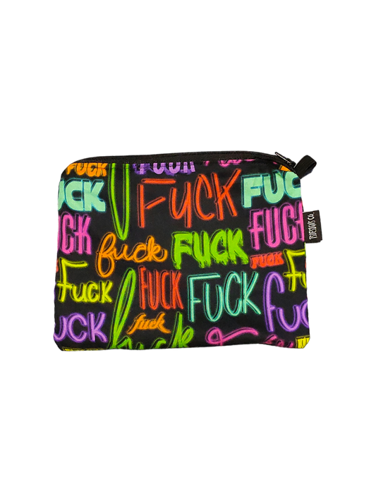 STORAGE ZIP POUCH | Swear 18+ | Neon F*cks