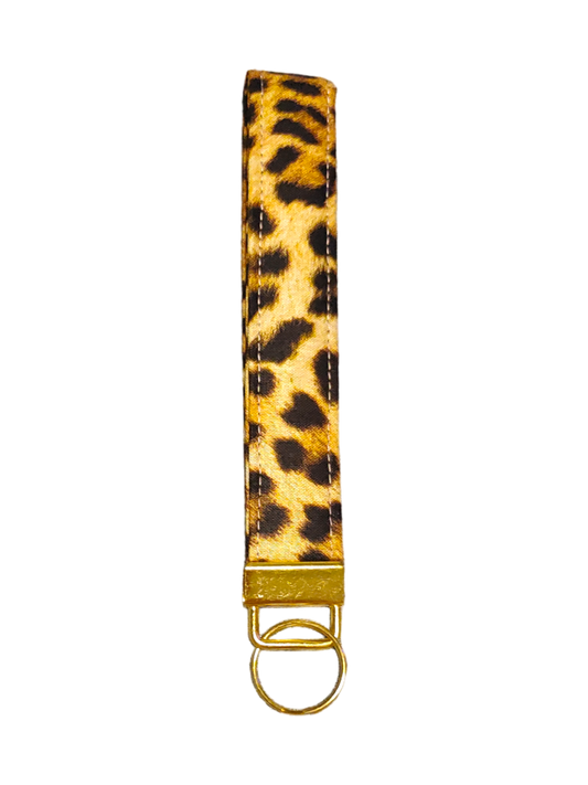 KEY FOB WRISTLET Leopard (17cm x 2.5cm approx)