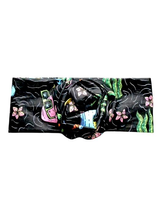BETTY BOO BANDS™ WIRED HEADWRAP | Magical Palm Beach | Black