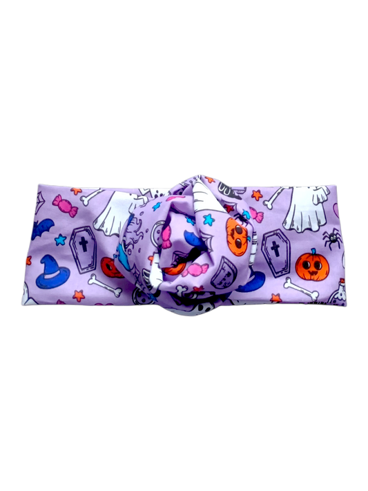 BETTY BOO BANDS™ WIRED HEADWRAP | Halloween Purple