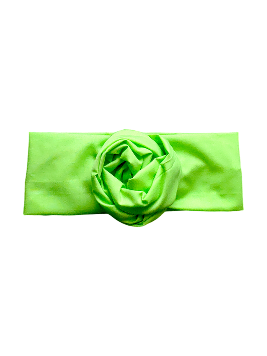 BETTY BOO BANDS™ WIRED HEADWRAP | Poplin Green | Lime