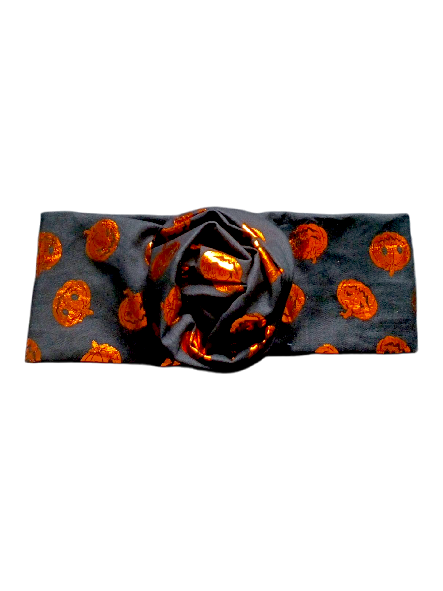 BETTY BOO BANDS™ WIRED HEADWRAP | Halloween Shiny Pumpkins
