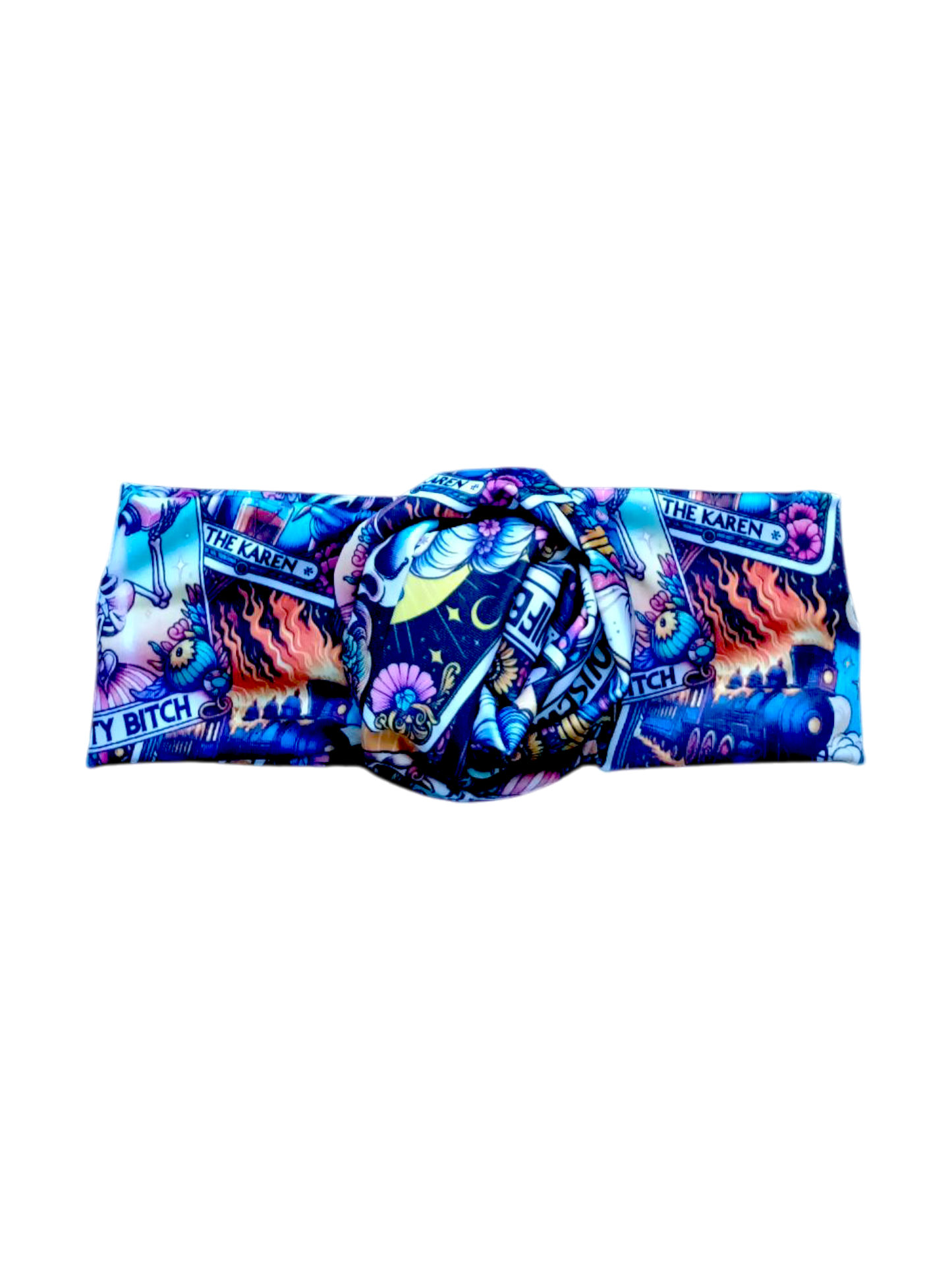 BETTY BOO BANDS™ WIRED HEADWRAP | Swear | Tattoo Tarot Cards