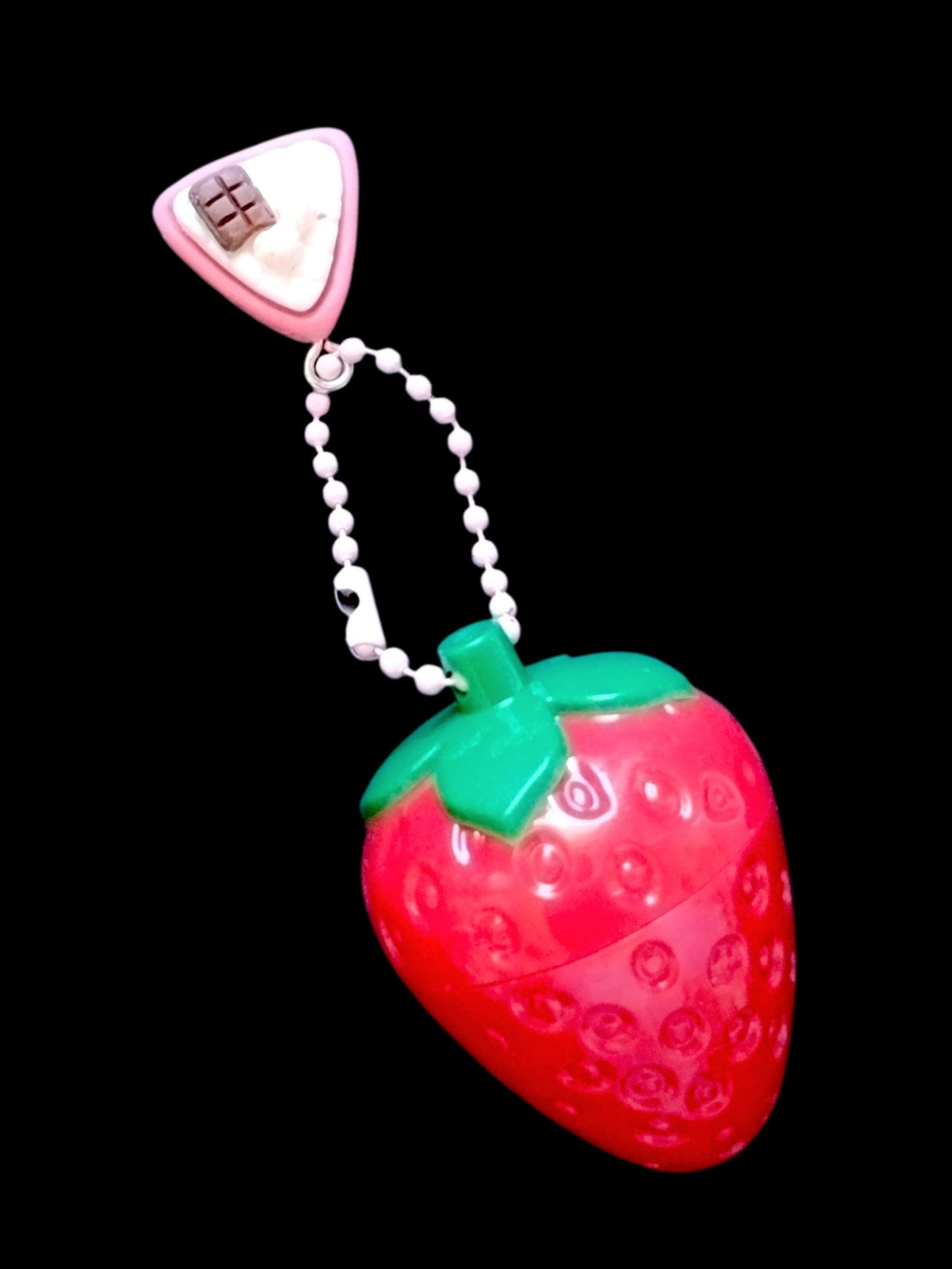 LIP GLOSS | Cute Strawberry + Key Chain