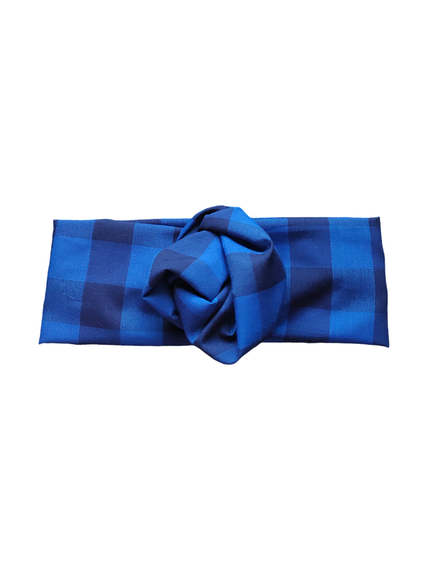 BETTY BOO BANDS™ WIRED HEADWRAP | Gingham | Black & Blue