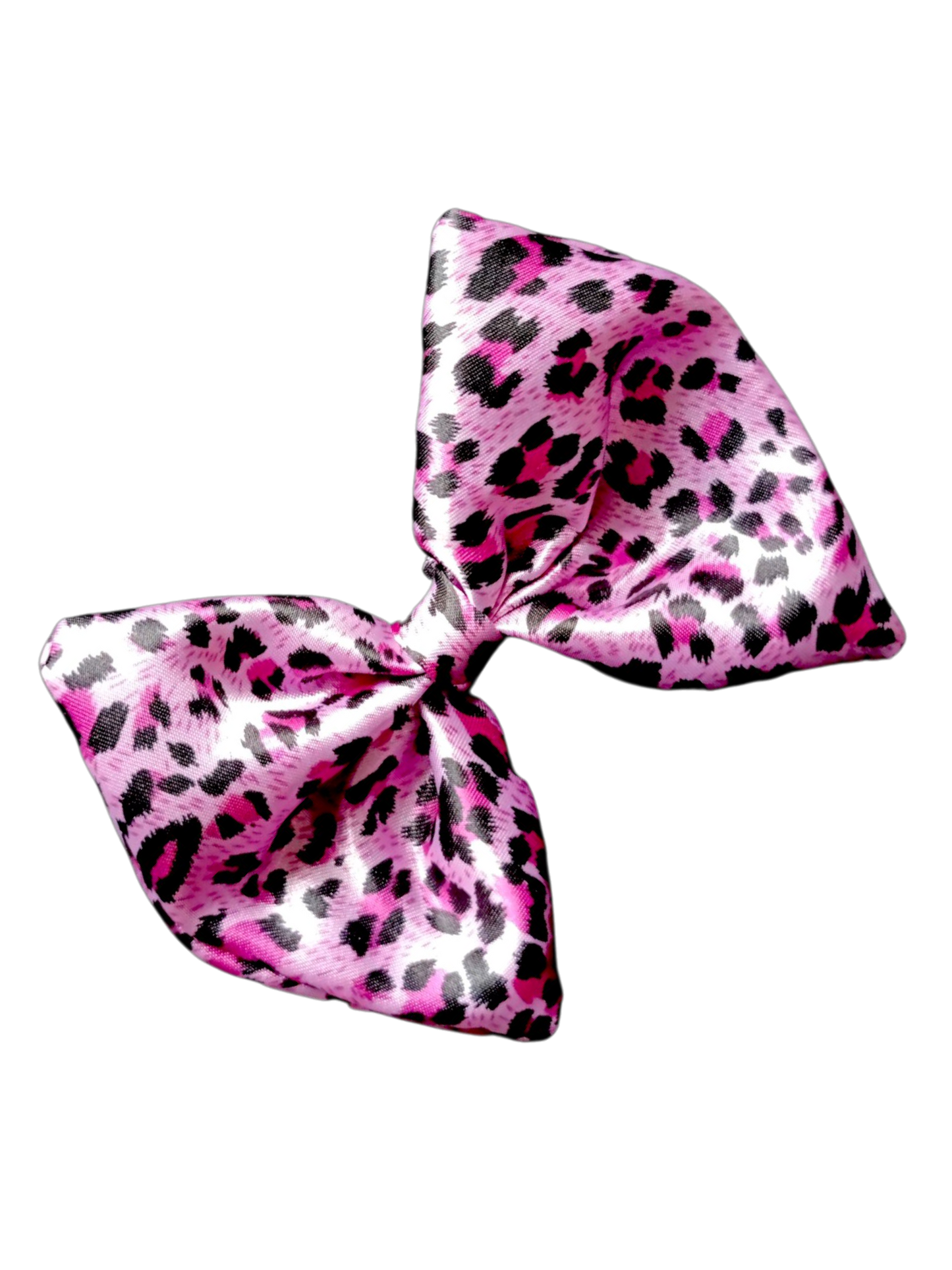 BOWS | Med Single | Satin Leopard | Pink