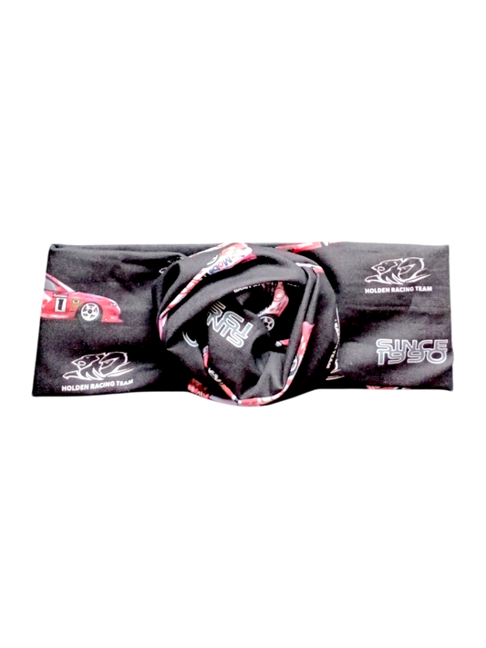 BETTY BOO BANDS™ WIRED HEADWRAP | Racing Car | Black & Red