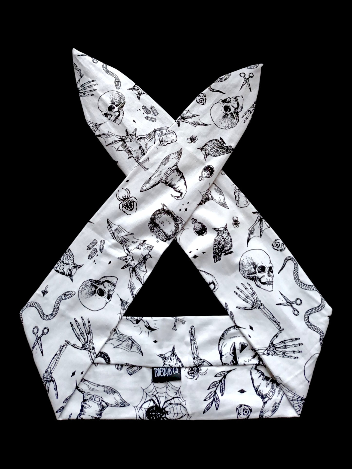 BETTY BOO BANDS™ WIRED HEADWRAP | Halloween White