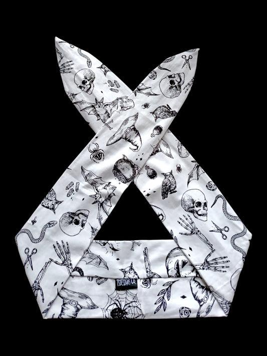 BETTY BOO BANDS™ WIRED HEADWRAP | Halloween White