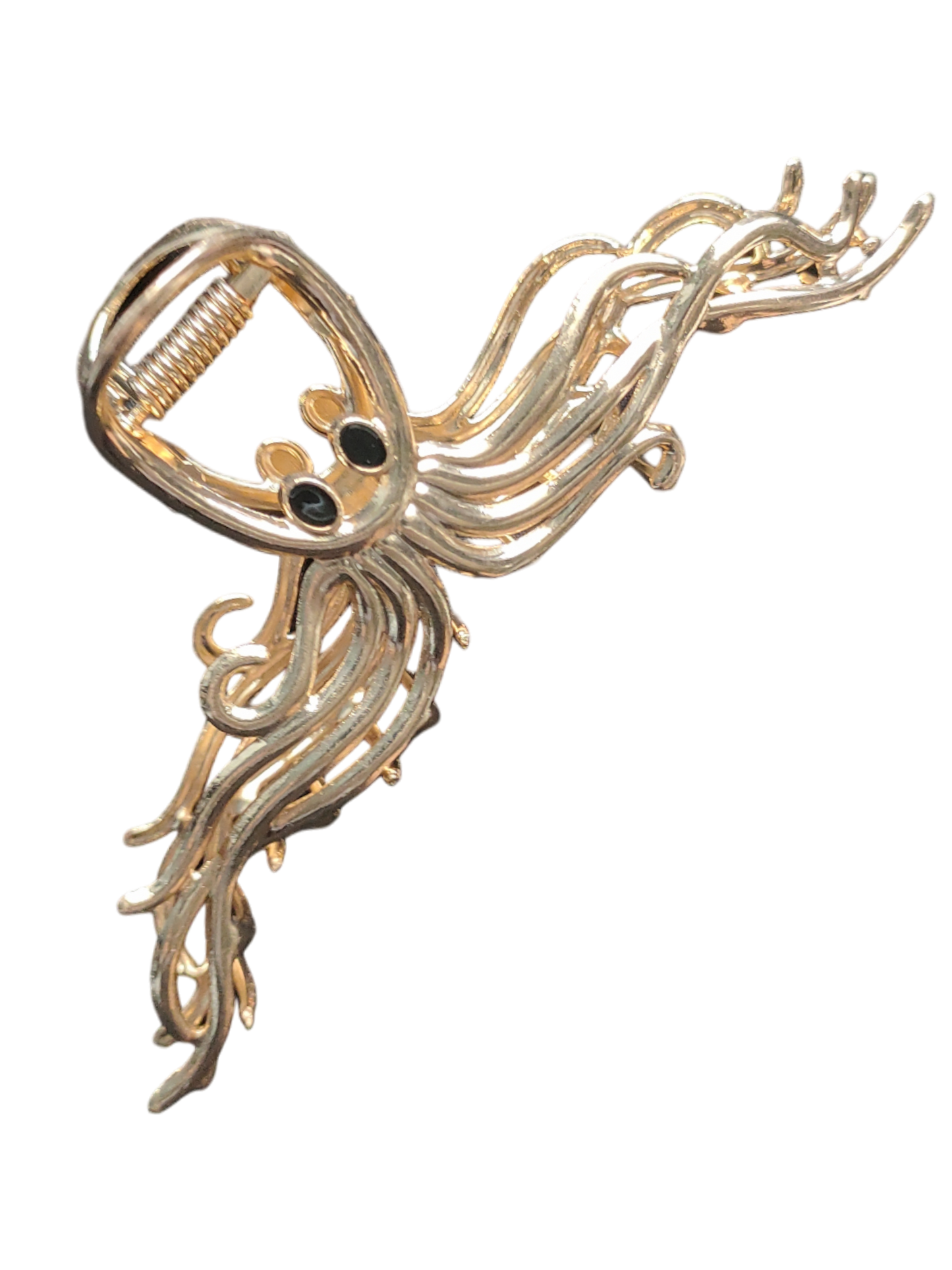 HAIR CLAW | Gold Octopus