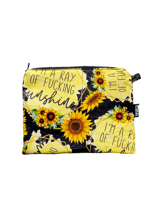 STORAGE ZIP POUCH | Swear 18+ | Ray of F*cking Sunshine