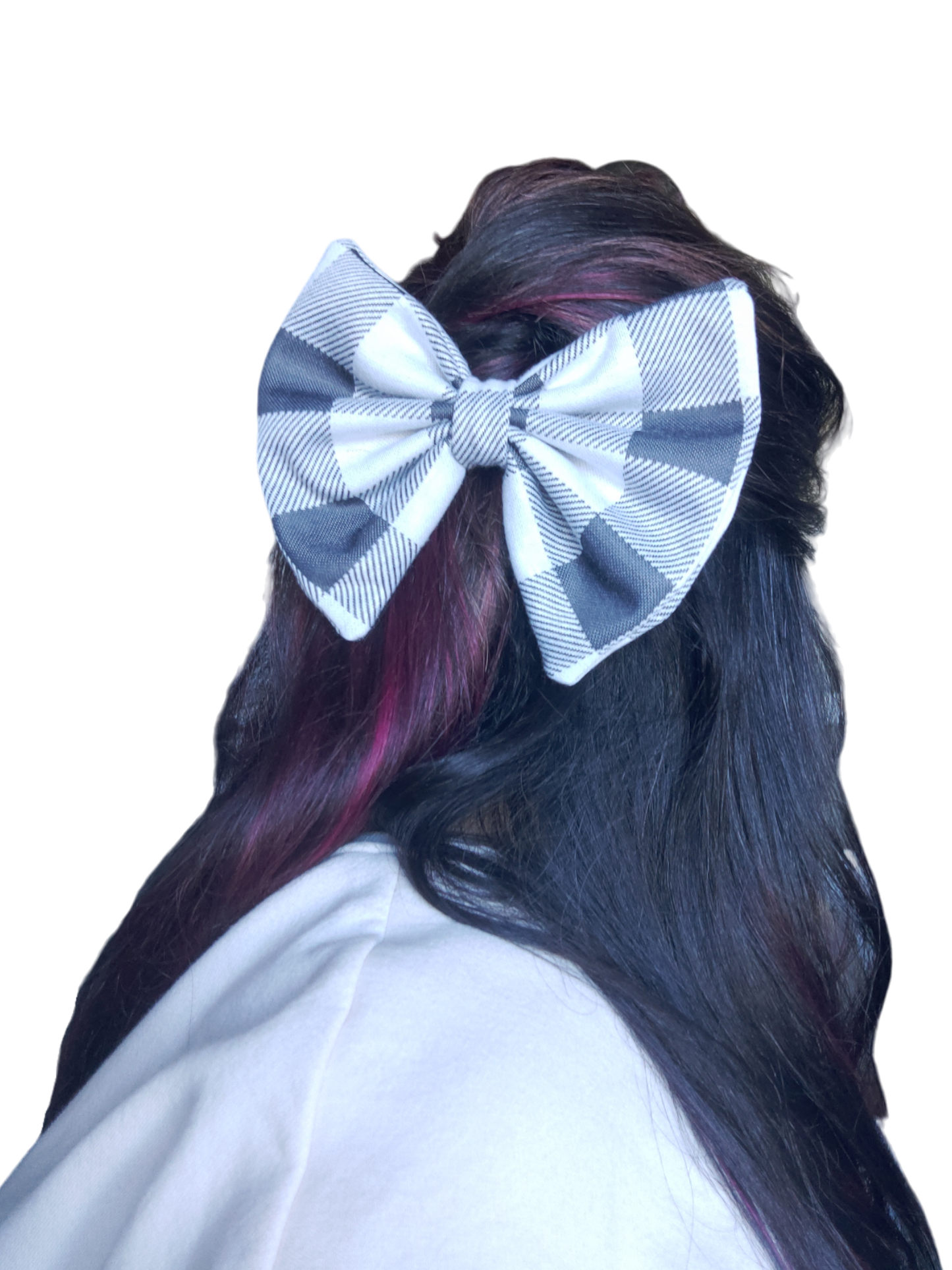 BOWS | XXL SINGLE | Knitted Gingham Grey