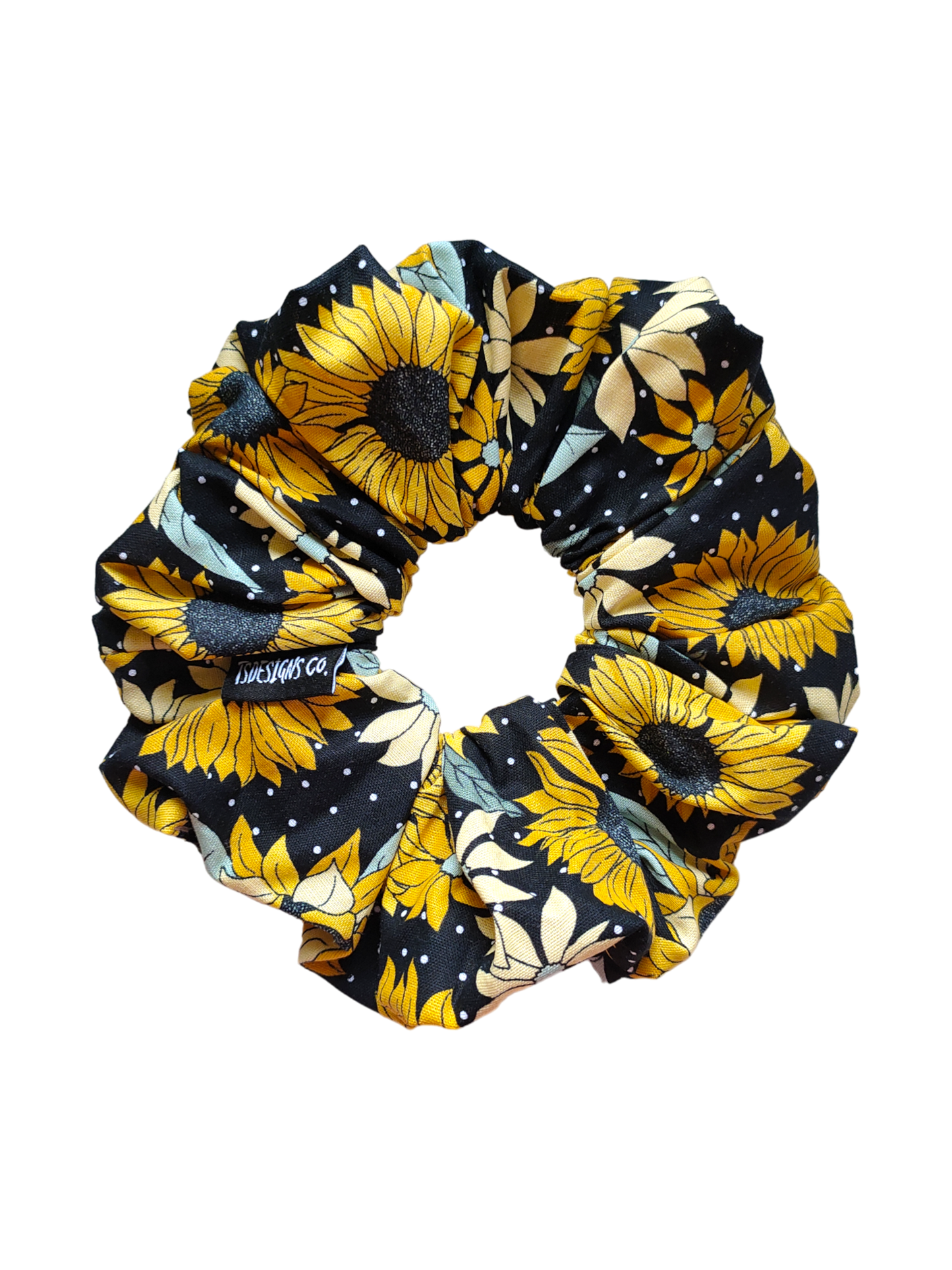 LARGE Sunflowers | Black Polkadots