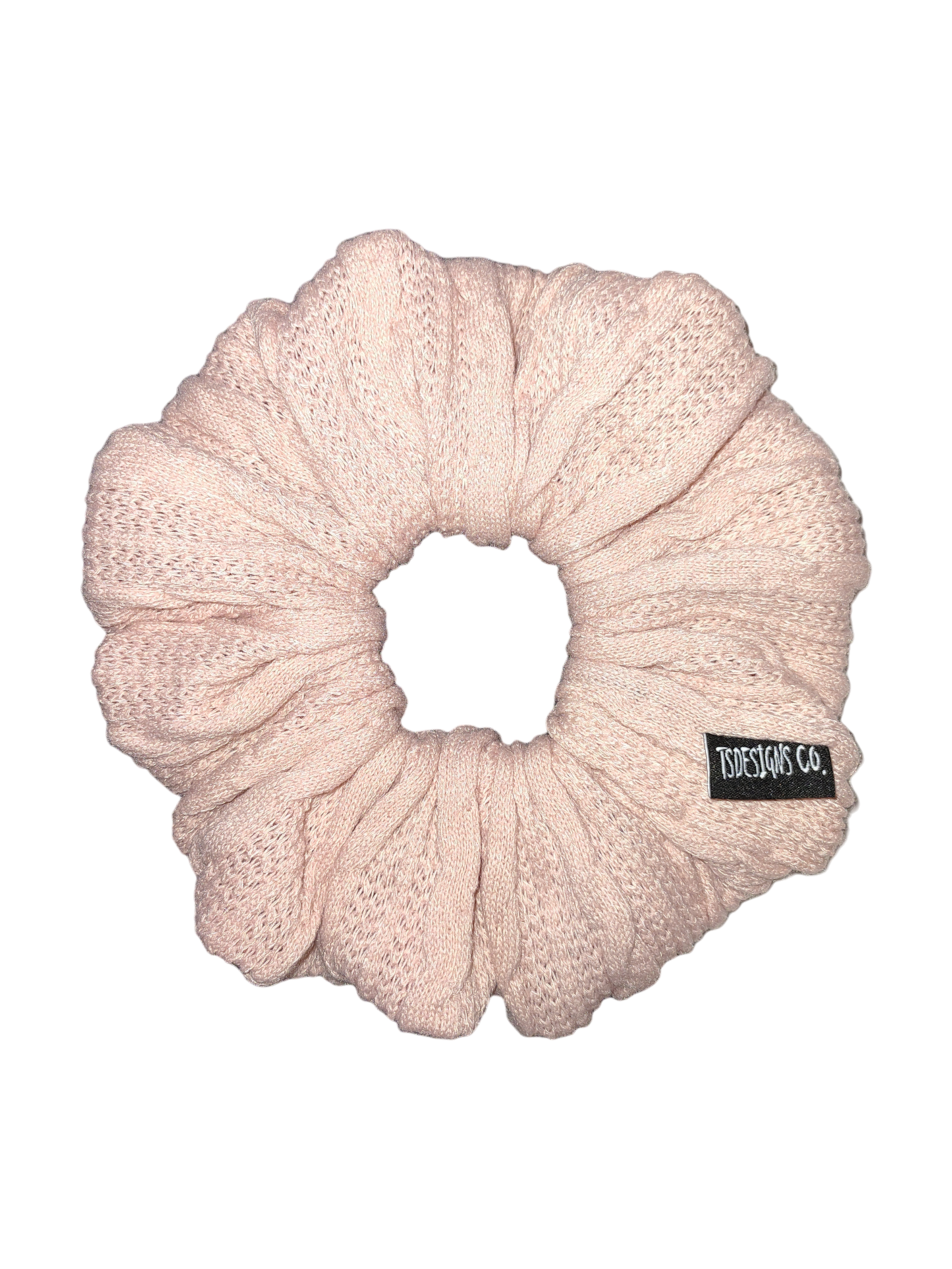 LARGE Knitted Ribbed Baby Pink