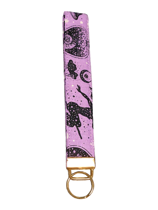 KEY FOB WRISTLET Witchy | Purple (17cm x 2.5cm approx)