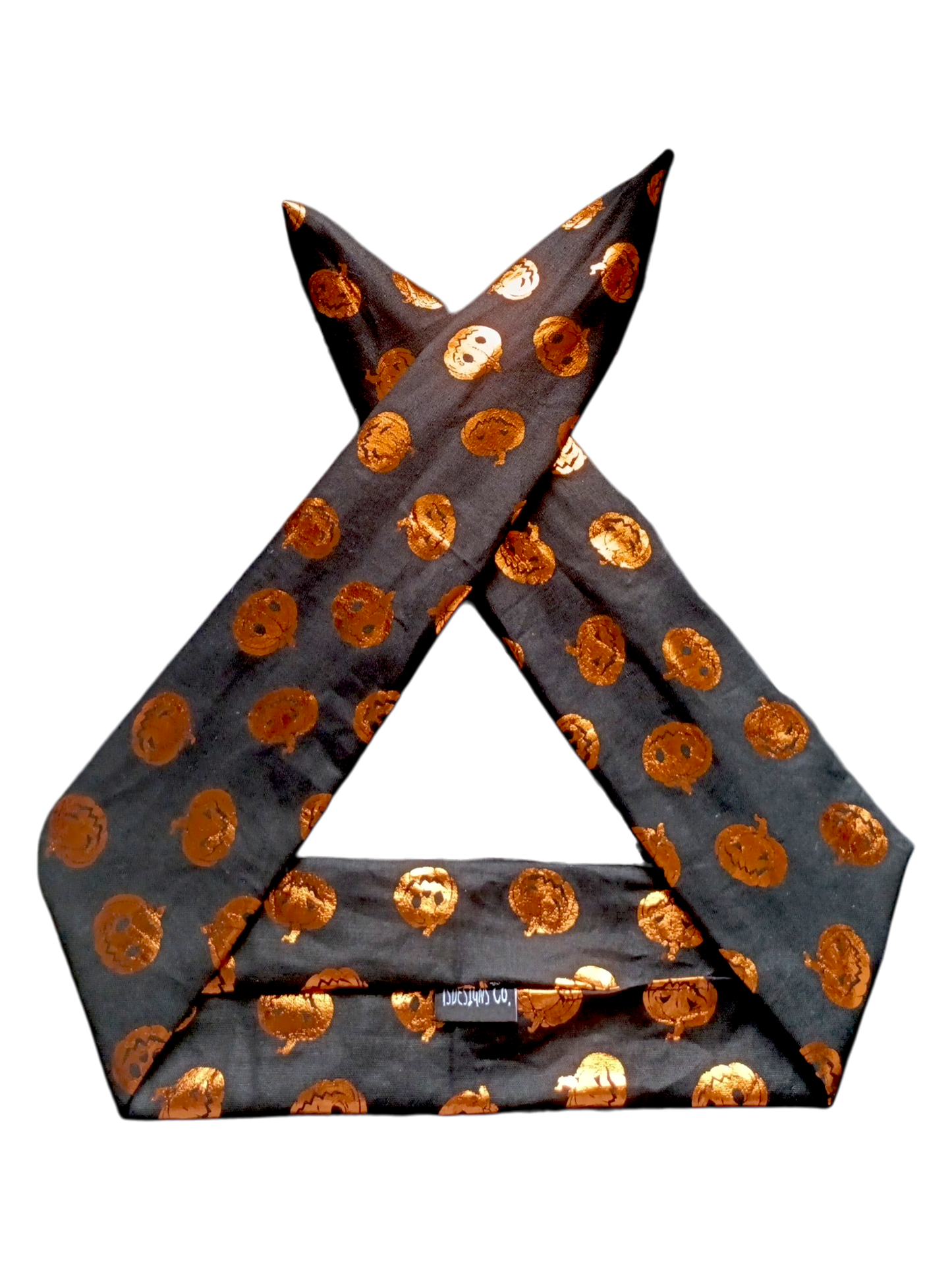 BETTY BOO BANDS™ WIRED HEADWRAP | Halloween Shiny Pumpkins