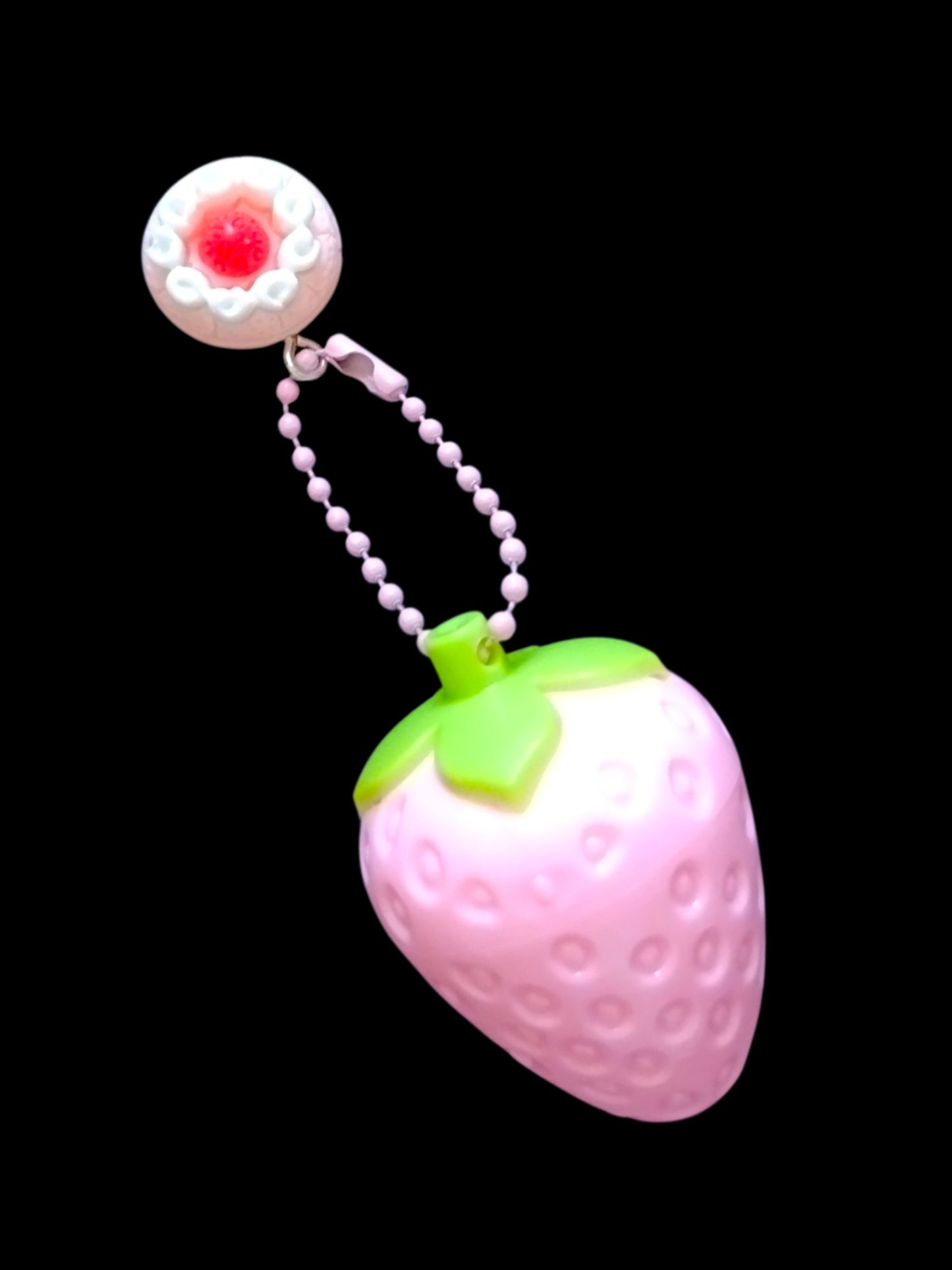 LIP GLOSS | Cute Strawberry + Key Chain