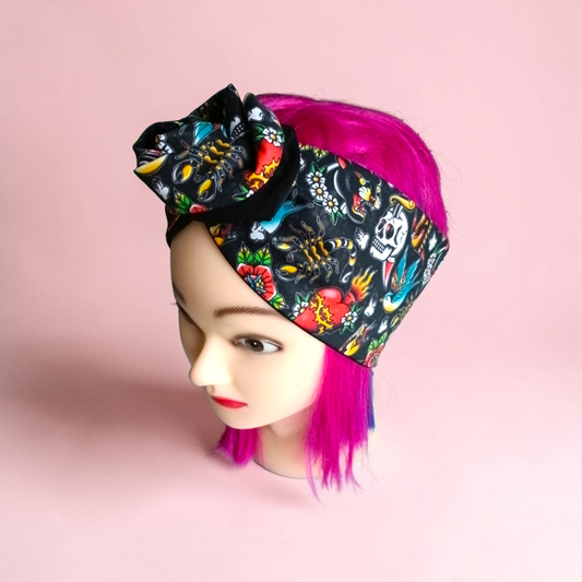 WIRED HEADWRAP | Channelled | Tattoo