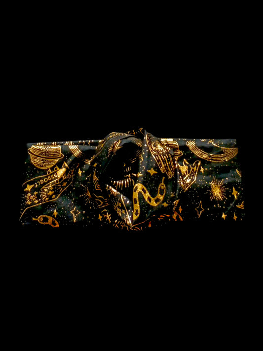 BETTY BOO BANDS™ WIRED HEADWRAP | Mystical World | Black & Gold