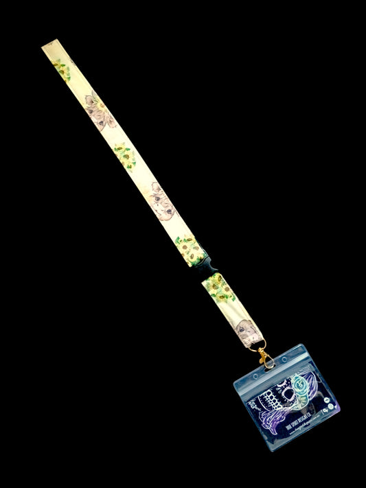LANYARD Highland Cow | Sunflowers
