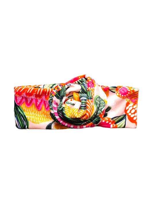 BETTY BOO BANDS™ WIRED HEADWRAP | Soft Floral | Bright & Warm
