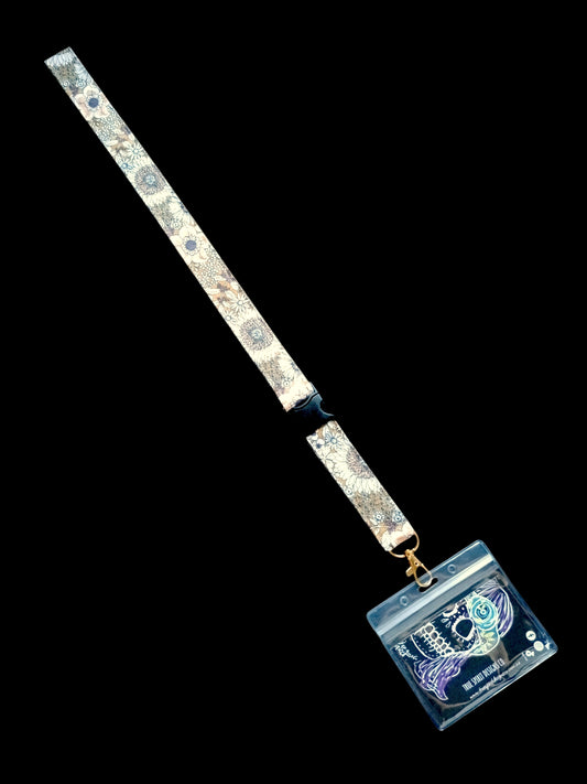 LANYARD Floral | Mustard