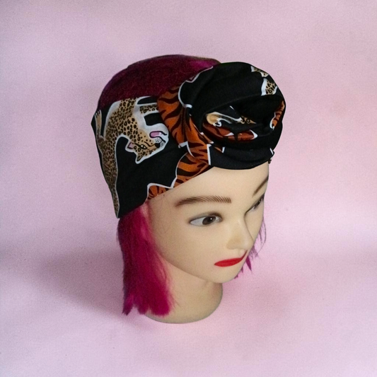 WIRED HEADWRAP | Channelled | Big Cats