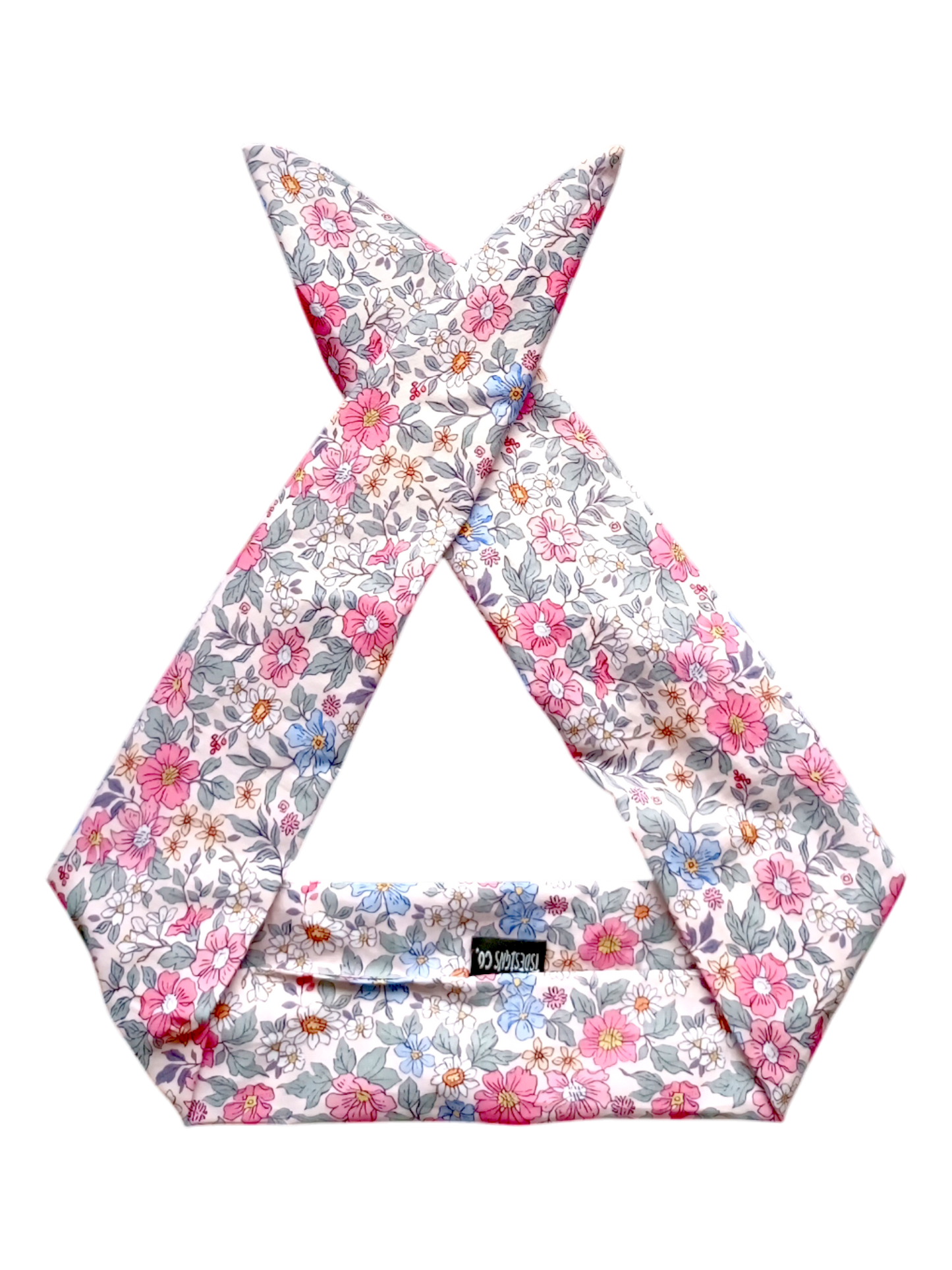 BETTY BOO BANDS™ WIRED HEADWRAP | Poplin Florals | Pink