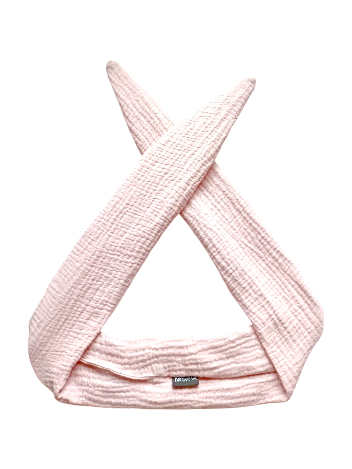 BETTY BOO BANDS™ WIRED HEADWRAP | Muslin Cotton | Dusty Pink