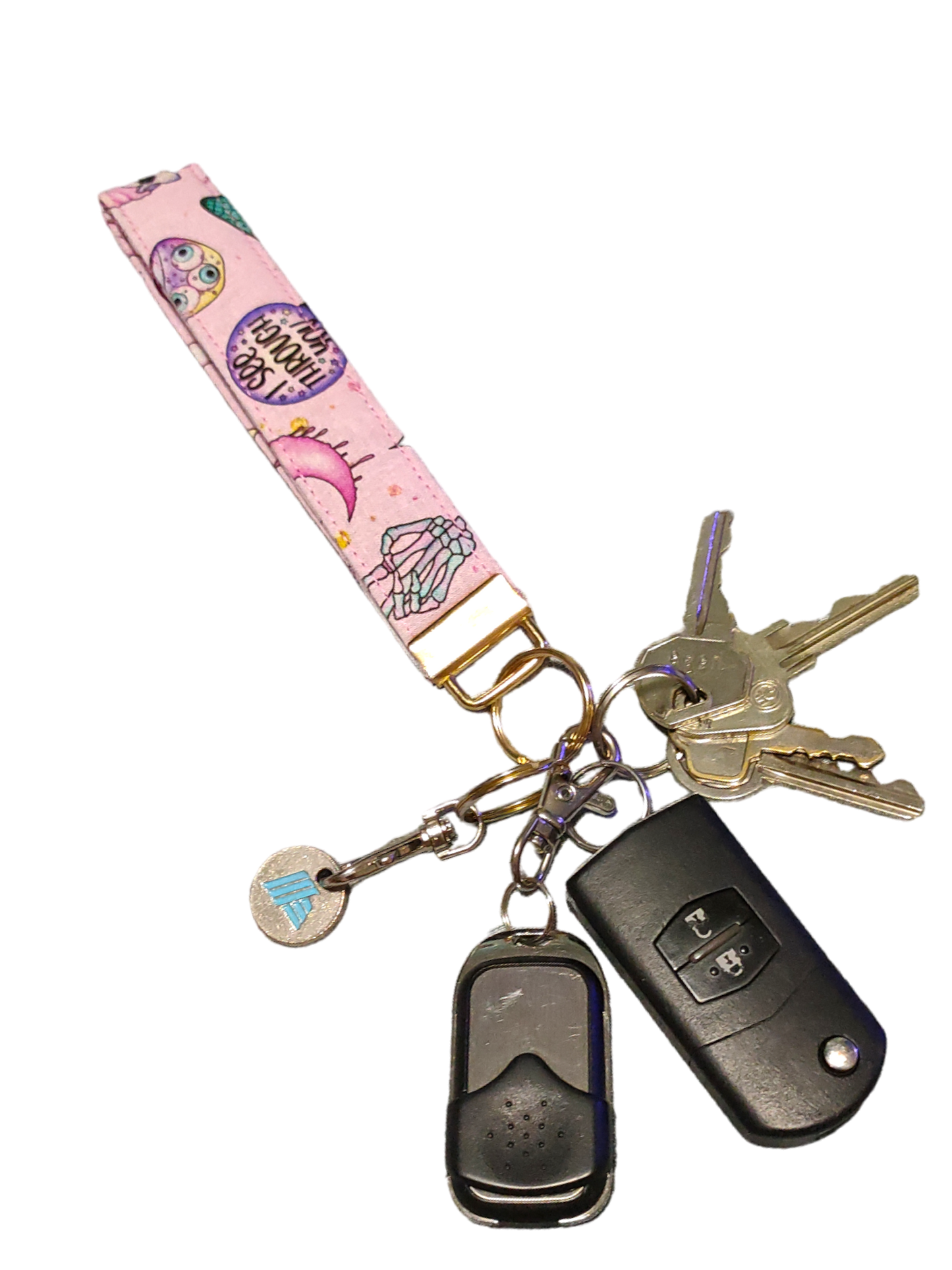 KEY FOB WRISTLET Witchy Magic | Pastels (17cm x 2.5cm approx)