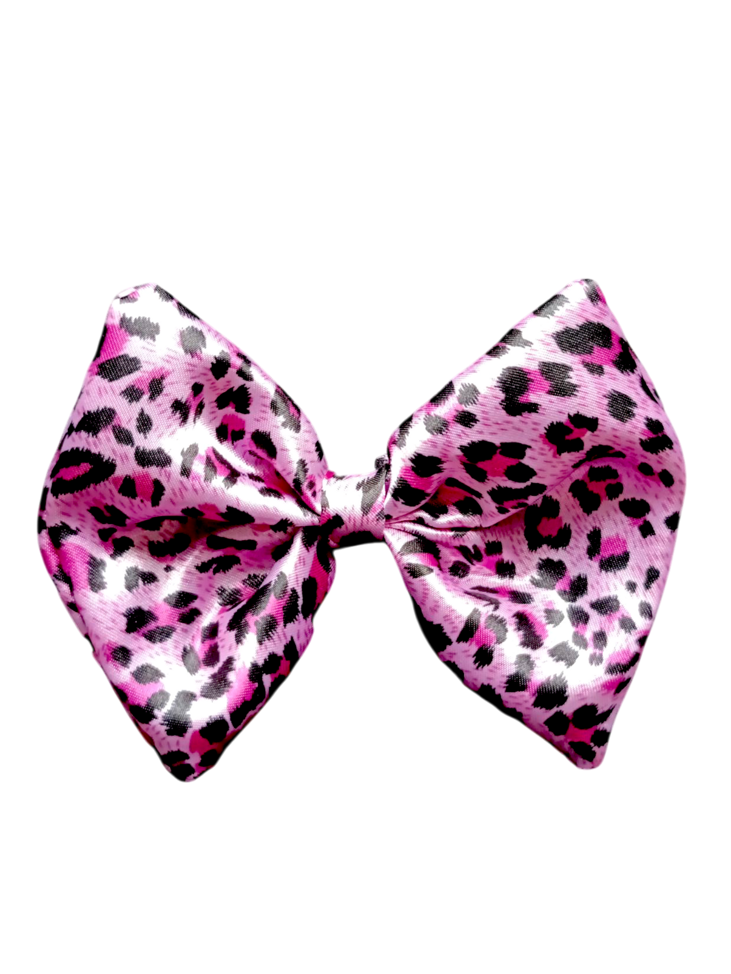 BOWS | Med Single | Satin Leopard | Pink