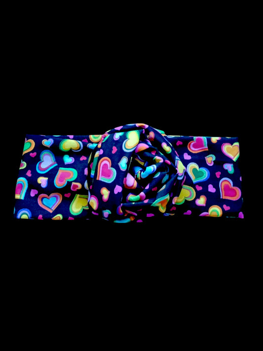 BETTY BOO BANDS™ WIRED HEADWRAP | Lovehearts | Rainbow