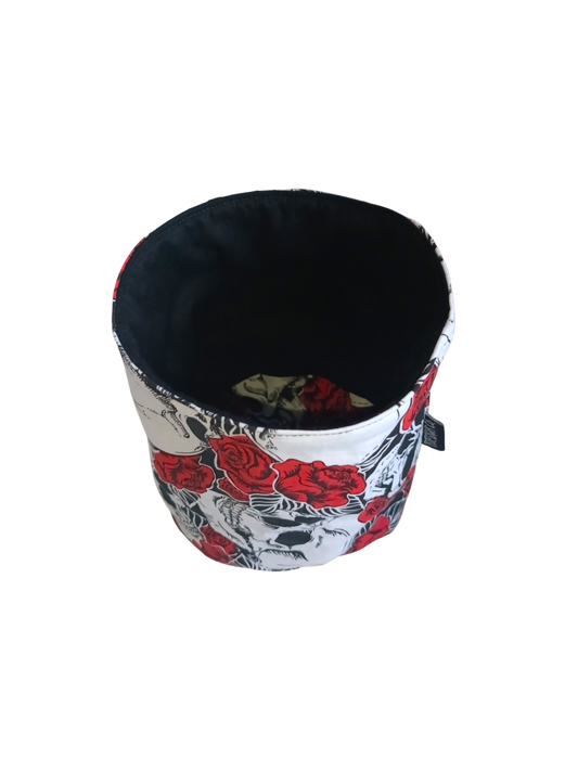 VANITY BUCKET ORGANISERS | Skulls & Roses