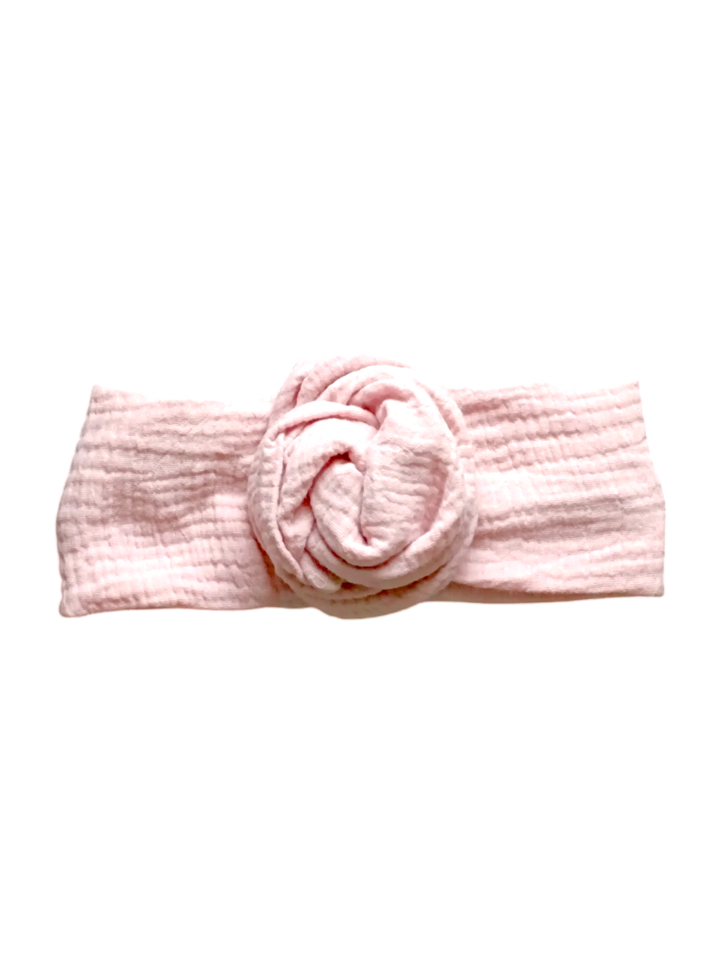 BETTY BOO BANDS™ WIRED HEADWRAP | Muslin Cotton | Dusty Pink