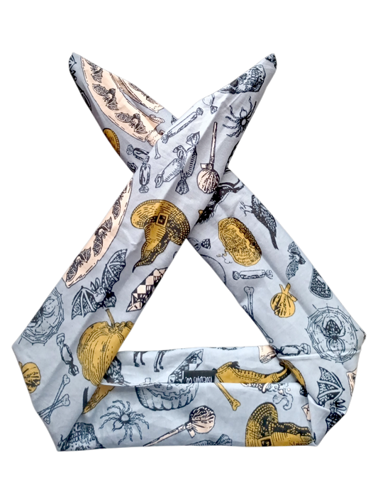BETTY BOO BANDS™ WIRED HEADWRAP | Halloween Grey