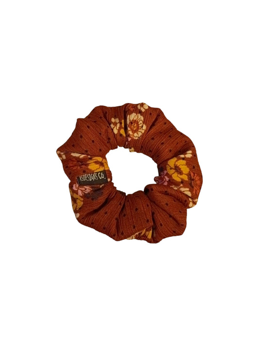 MINI Floral Polkdot Crinkle | Terracotta