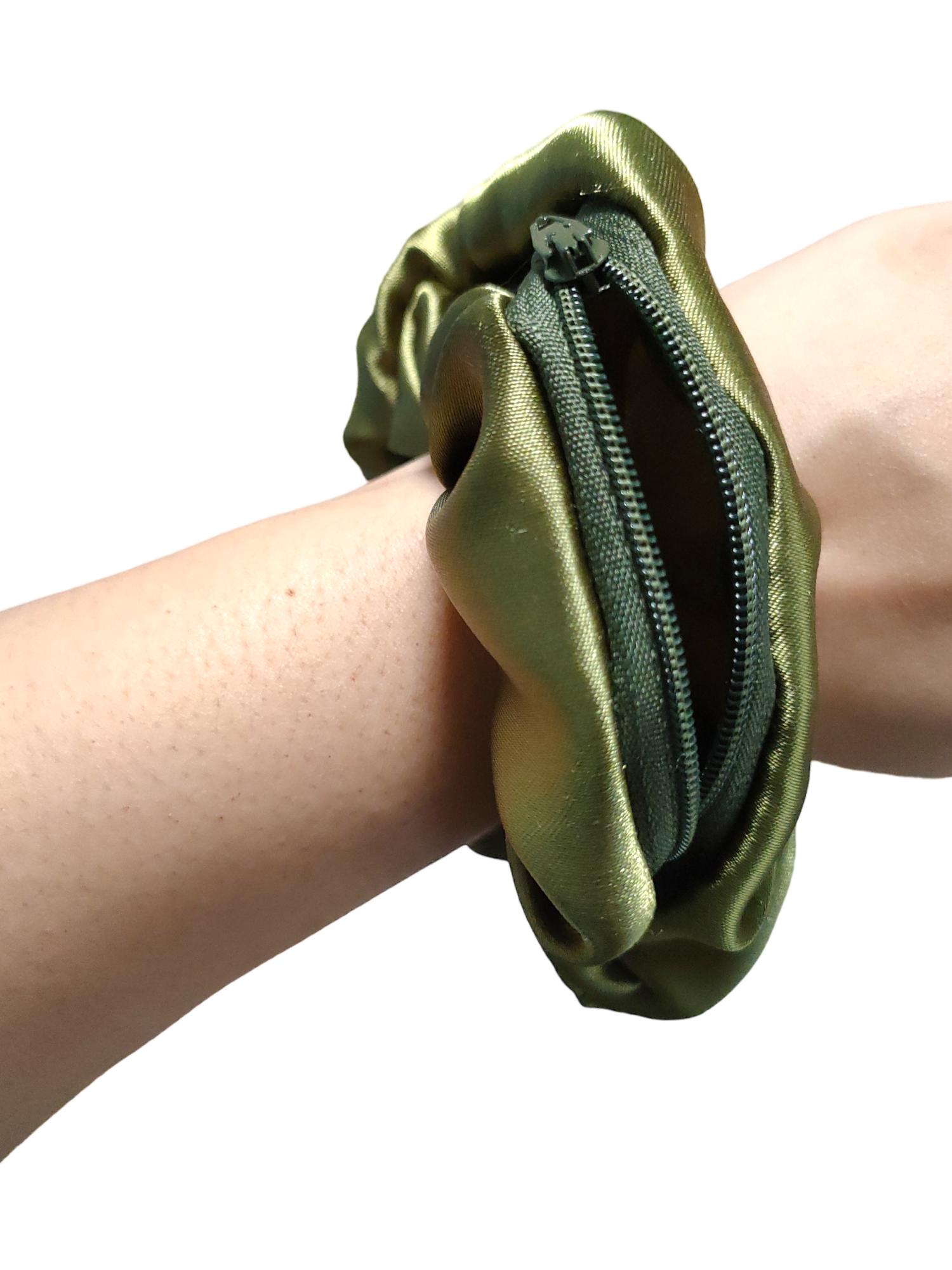 Subtle Stash MINI STASH Satin Green Olive – True Spirit Designs Co.