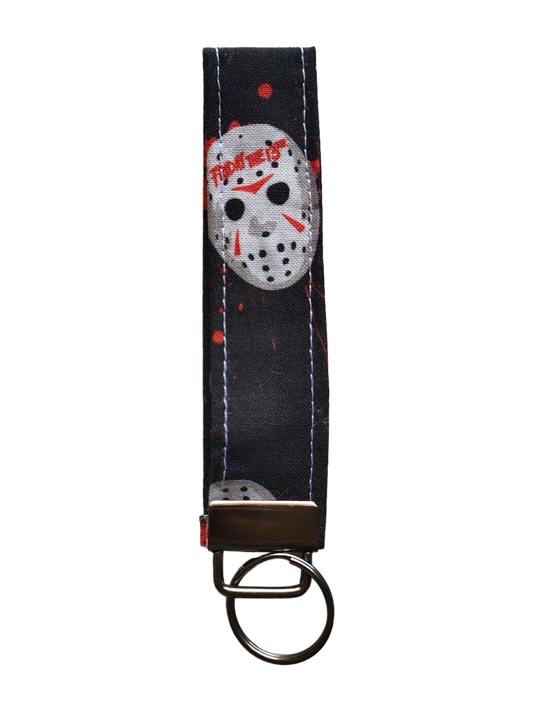 KEY WRISTLET Friday the 13th (5"x 1" approx.)